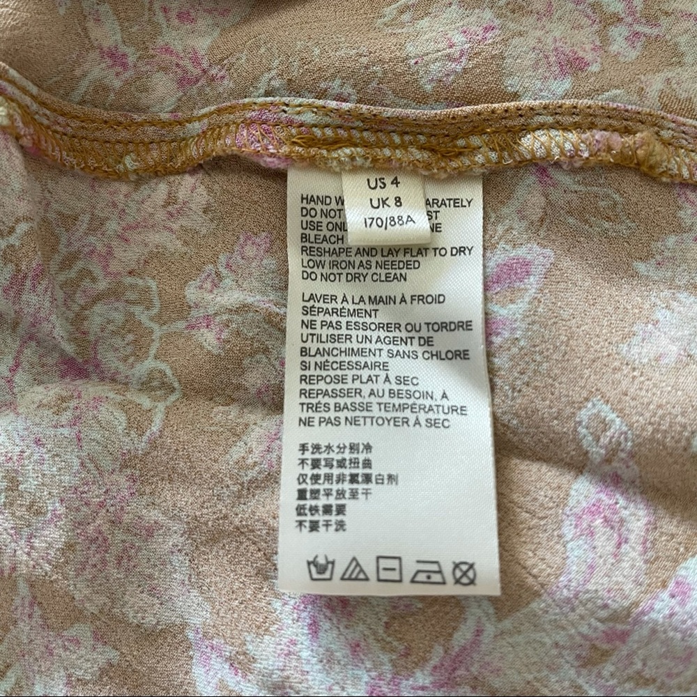 Free‎ People Lucie Floral Lace Mini Dress - Picture 8 of 10